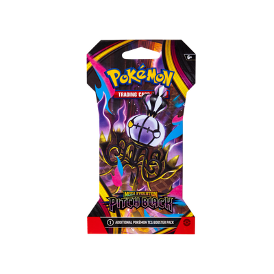 Pitch Black Sleeved Booster Pack - ME05